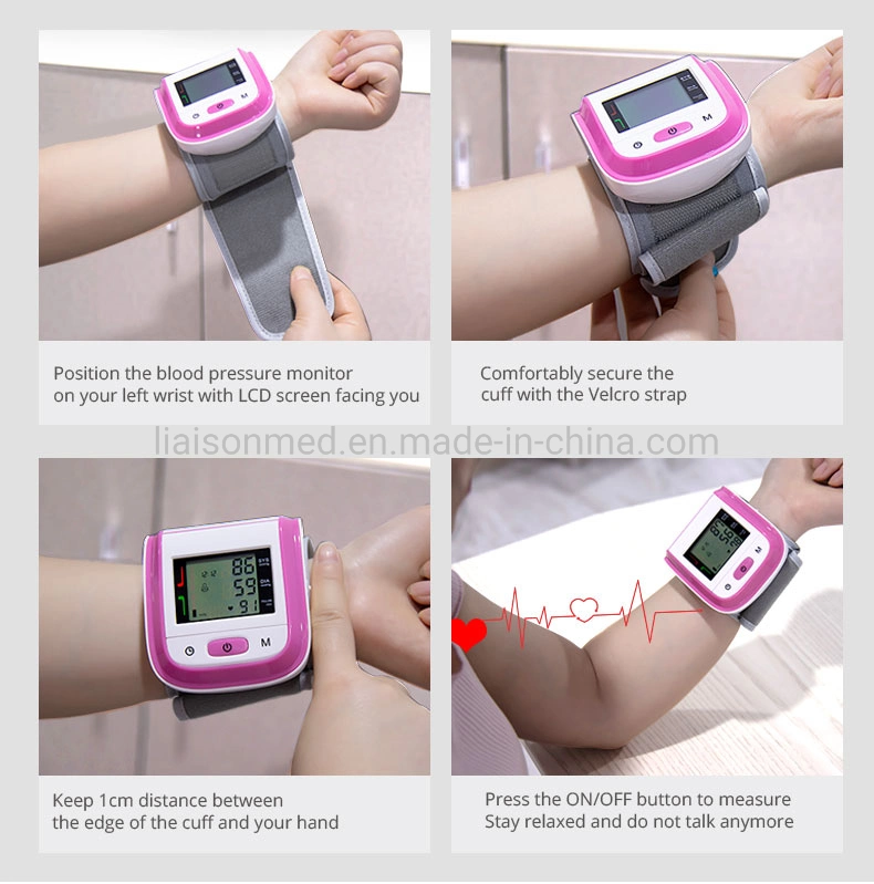 Mn-Bp003 Heart Beat Rate Pulse Measure Meter Health Arm Blood Pressure Monitor