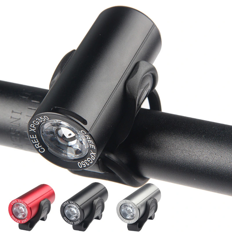 USB Rechargeable Bike Front CREE LED Light Headlight