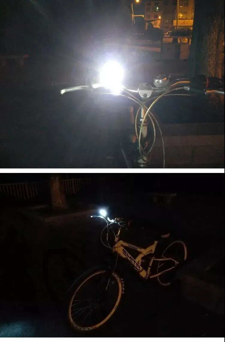 LED Light for Bike 3 Modes Xgp 350 Lumen Cycling Headlight Rechargeable Bike Light Set